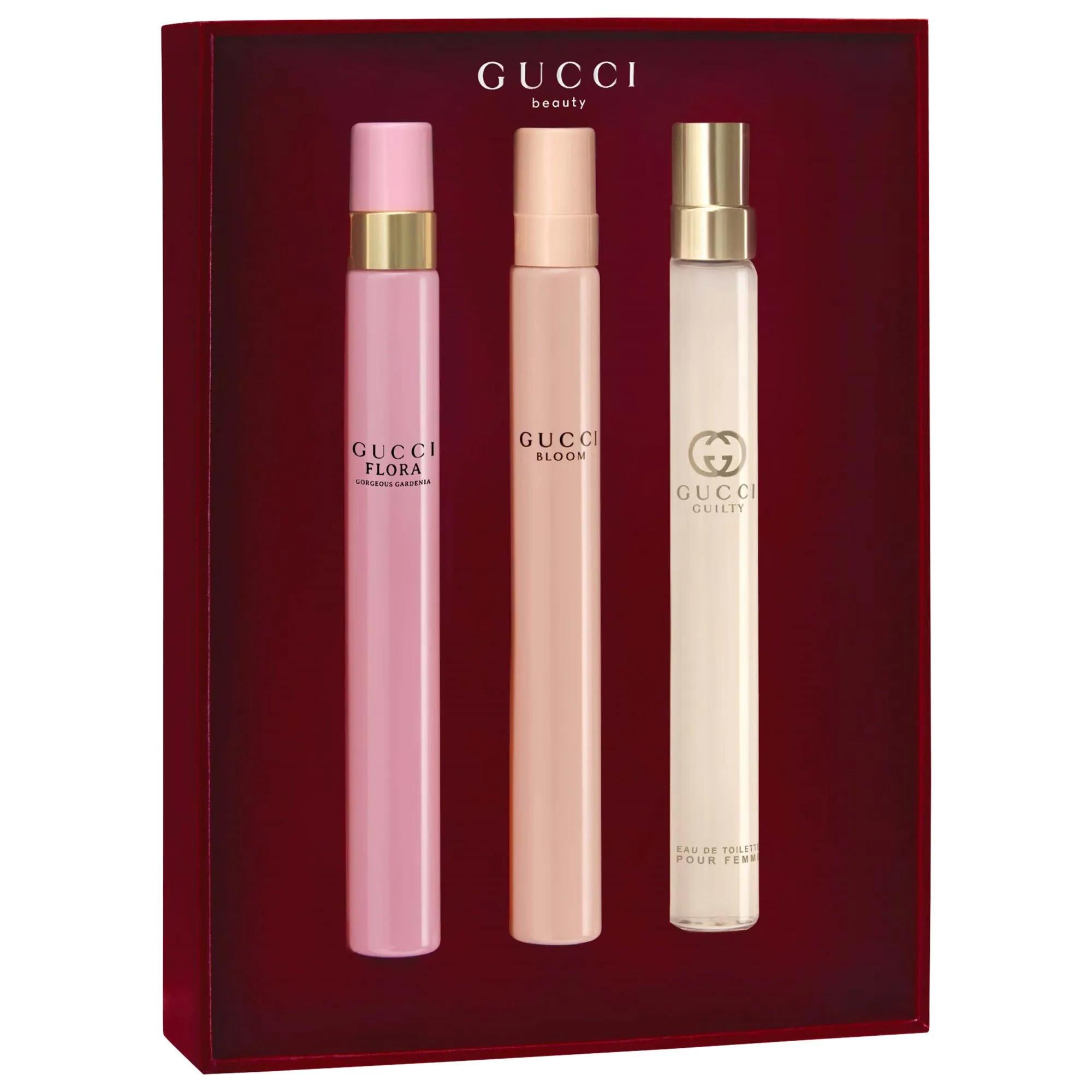 Gucci Perfume Travel Set Luxury Fragrance Sampler for Women