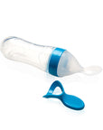 Babyjem Baby Squeeze Spoon - Easy Feeding, BPA Free, Silicone Spoon for Babies - Mavi - view 8