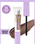 Maybelline Super Lock Brow Glue - Medium Brown Tinted Eyebrow Mascara, Long Lasting Brow Shaping & Setting Gel Maybelline Brow Gel: Super Lock Medium Brown, Long Lasting Hold brow gel, eyebrow mascara, tinted brow gel, medium brown brow gel, long lasting brow gel, brow shaping mascara, eyebrow setting mascara, Maybelline brow glue, brow styling gel, colored eyebrow gel, brow gel medium brown, eyebrow gel, tinted eyebrow gel, brow mascara, brow shaping, eyebrow styling, long-lasting brow, eyebrow definition,