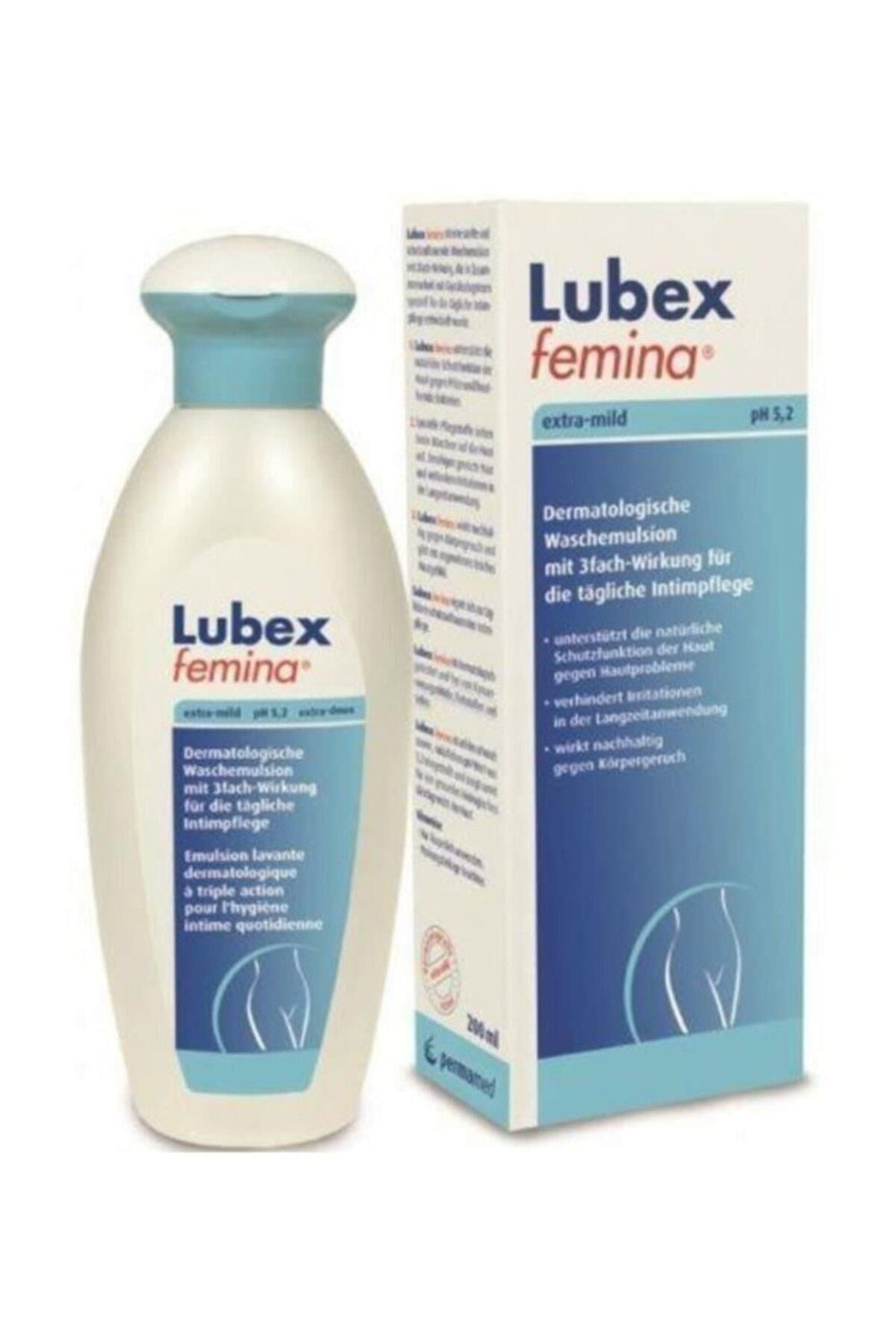 Lubex Femina Gentle Body Cleansing Emulsion 200 ml