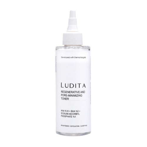 Ludita Pore Tightening Peeling Tonic with AHA & BHA 200 ml