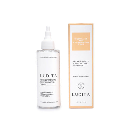Ludita Pore Tightening Peeling Tonic with AHA & BHA 200 ml