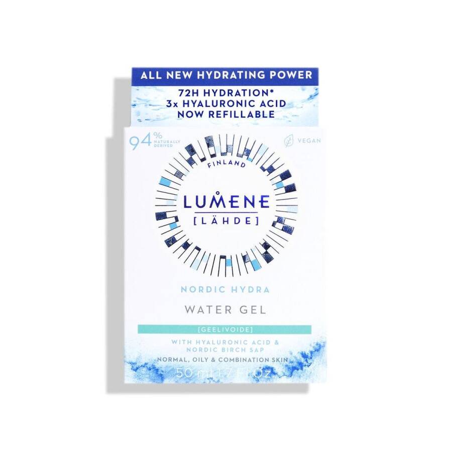 Lumene 72H Hydrating Gel Cream for Balanced to Oily Skin 50 ml