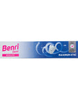 Benri Whitening Toothpaste with Fluoride & Natural Clove Oil - 75ml, Non-Abrasive, Fresh Breath, Cavity - Toothpaste