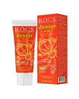 ROCS Junior Children's Toothpaste 60ml - Natural & Fruit-Flavored for Kids Aged 6-12 ROCS Junior Toothpaste for Kids - Natural & Fruit-Flavored children's toothpaste, herbal toothpaste, natural toothpaste, kid's oral care, fruit-flavored toothpaste, children's oral health, natural oral care, kids' dental care, gentle toothpaste, safe toothpaste for kids