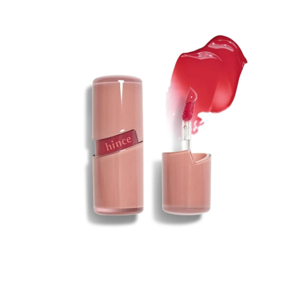 Hince Raw Glow Gel Tint R004 Fever - High-Shine Lip Stain