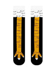 Carnaval Chicken Leg Crew Socks Novelty Graphic Knit 1 Pair