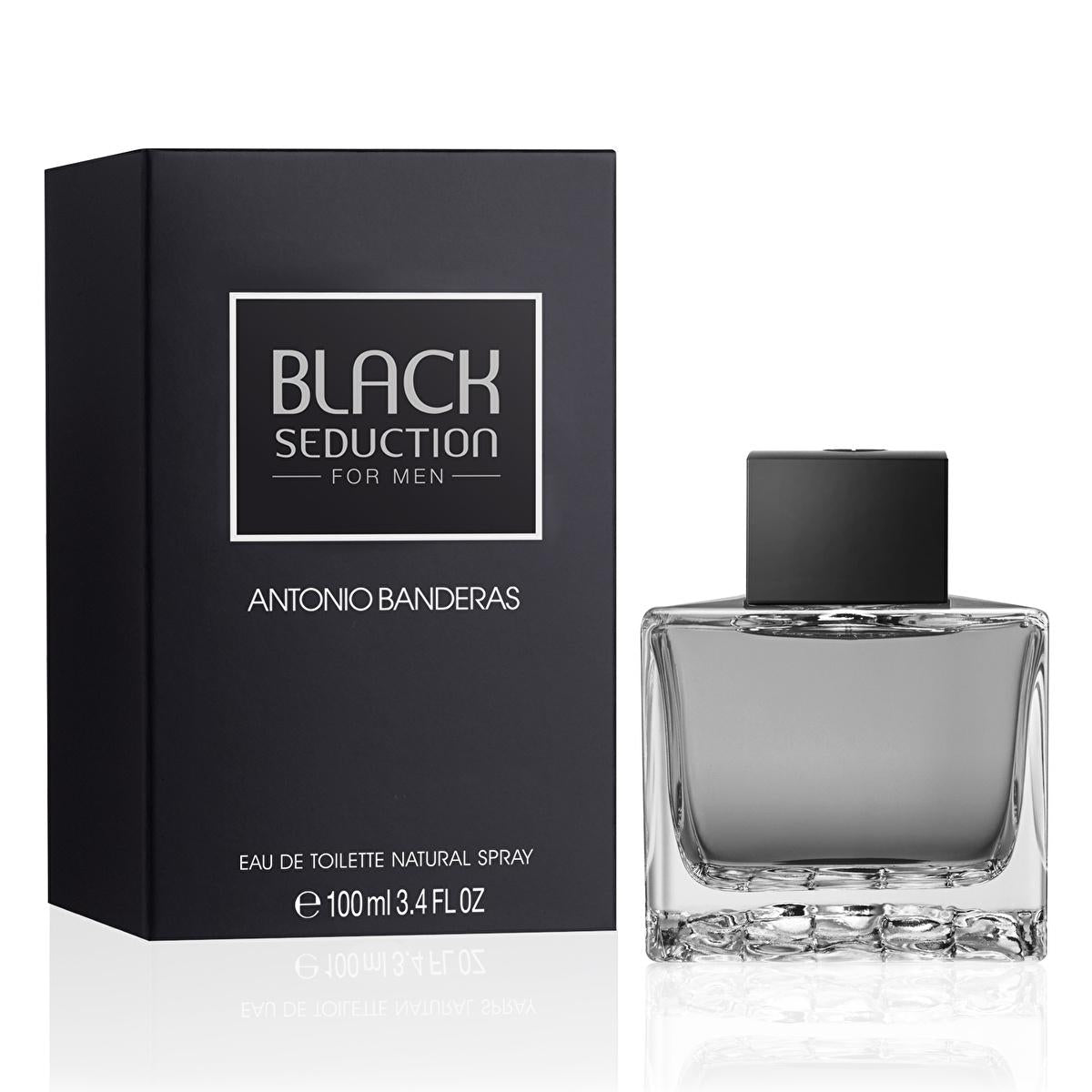 Antonio Banderas Black Seduction EDT 100ml Eau de Toilette for Men - Masculine Fragrance with Oriental Woody Notes Antonio Banderas Black Seduction EDT 100ml - Masculine Fragrance Antonio Banderas Black Seduction EDT, Men's Perfume 100ml, Eau de Toilette for Men, Masculine Fragrance, Oriental Woody Perfume, Long Lasting Perfume, Seductive Fragrance, Confidence Boosting Perfume, Sophisticated Scent, Oriental Fragrance, Woody Fragrance, Fragrance for Men, Perfume for Men, 100ml Perfume, EDT for Men