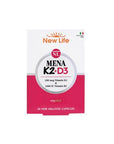New Life Mena K2+D3 Vitamin Supplement: Supports Bone Health, High Absorption, 100 mcg K2 & 1000 IU D3, Gluten & Soy-Free New Life Mena K2+D3: Bone Health & Immune Support Vitamin K2 D3 supplement, Mena K2 D3 capsule, Vitamin K2 100 mcg, Vitamin D3 1000 IU, bone health supplement, olive oil Vitamin K2 D3, fish gelatin capsules Vitamin, soy free vitamin, GMO free vitamin, gluten free vitamin, Vitamin K2, Vitamin D3, bone health, immune support, K2 supplement, D3 supplement, dietary supplement, health and wel