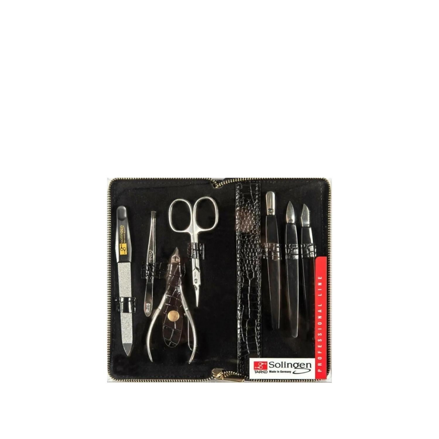 Solingen Manicure Set FR 190N - High-Quality Nail Care Tools for Professional Grooming Solingen Manicure Set FR 190N - Professional Nail Care Manicure Set, Solingen Manicure Set, FR 190N Manicure Set, Personal Grooming Tools, Nail Care Set, High-Quality Grooming Tools, Nail Care, Grooming Essentials, Solingen FR 190N, Professional Manicure at Home