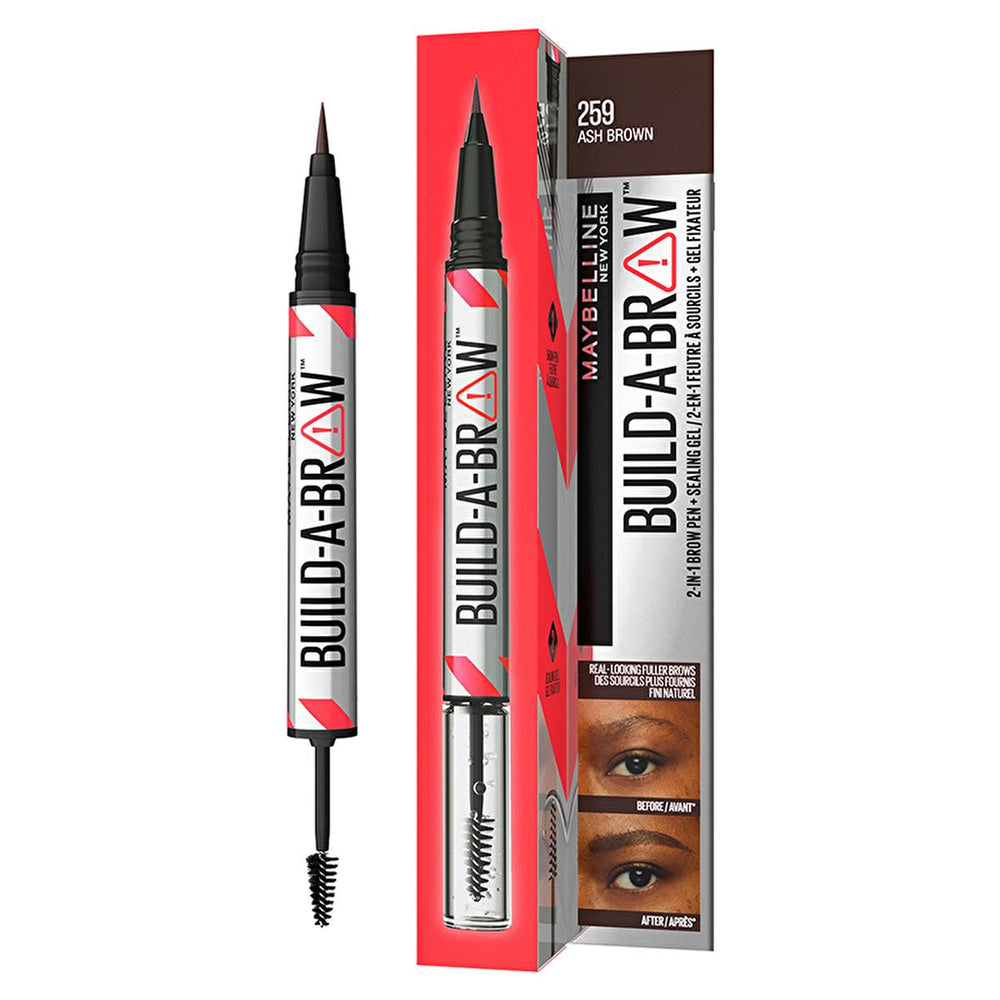 Maybelline New York Build a Brow 2-in-1 Eyebrow Pencil & Gel - Long Lasting, Smudge Proof, Precise Application - view 6