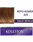 Wella Koleston Hair Dye - Dark Blonde (Koyu Kumral) 6/0 - Easy Application, Long-Lasting Color - view 3