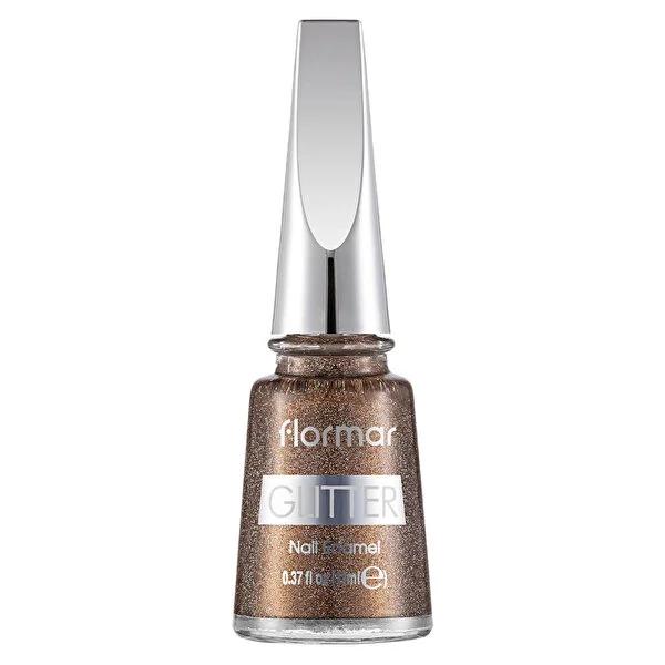 Flormar Glitter Nail Polish - Golden Orchid FGL40, Shiny Nail Enamel for Creative Nail Art Designs Flormar Glitter Nail Polish - Golden Orchid FGL40 Glitter Nail Polish, Nail Enamel, Flormar Nail Polish, Golden Orchid Nail Color, Nail Art Supplies, Cosmetic Nail Products, Nail Beauty, Nail Decoration, Beauty Products, Cosmetics, Nail Care, Nail Glamour, Nail Fashion