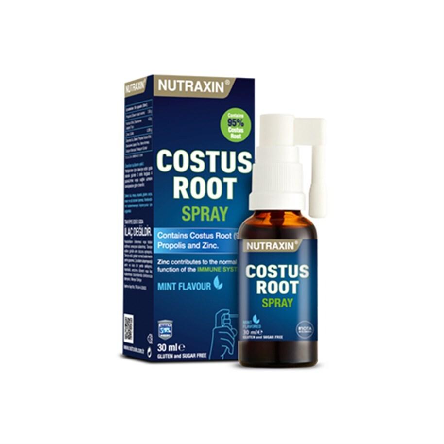 Nutraxin Costus Root & Propolis Dietary Supplement Spray - Natural Health Boost for Vegetarians, 1.01 fl oz Nutraxin Costus Root Spray - Natural Supplement for Wellness Costus Root supplement, Propolis spray, Dietary supplement spray, Natural health supplements, Vegetarian dietary supplements, Health-conscious products, Herbal remedies, Allergen-friendly supplements, Convenient health products
