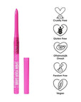 Show by Pastel Waterproof Eyeliner - Long-Lasting Gel Kajal Pencil for Durable Eye Makeup - Eyeliner