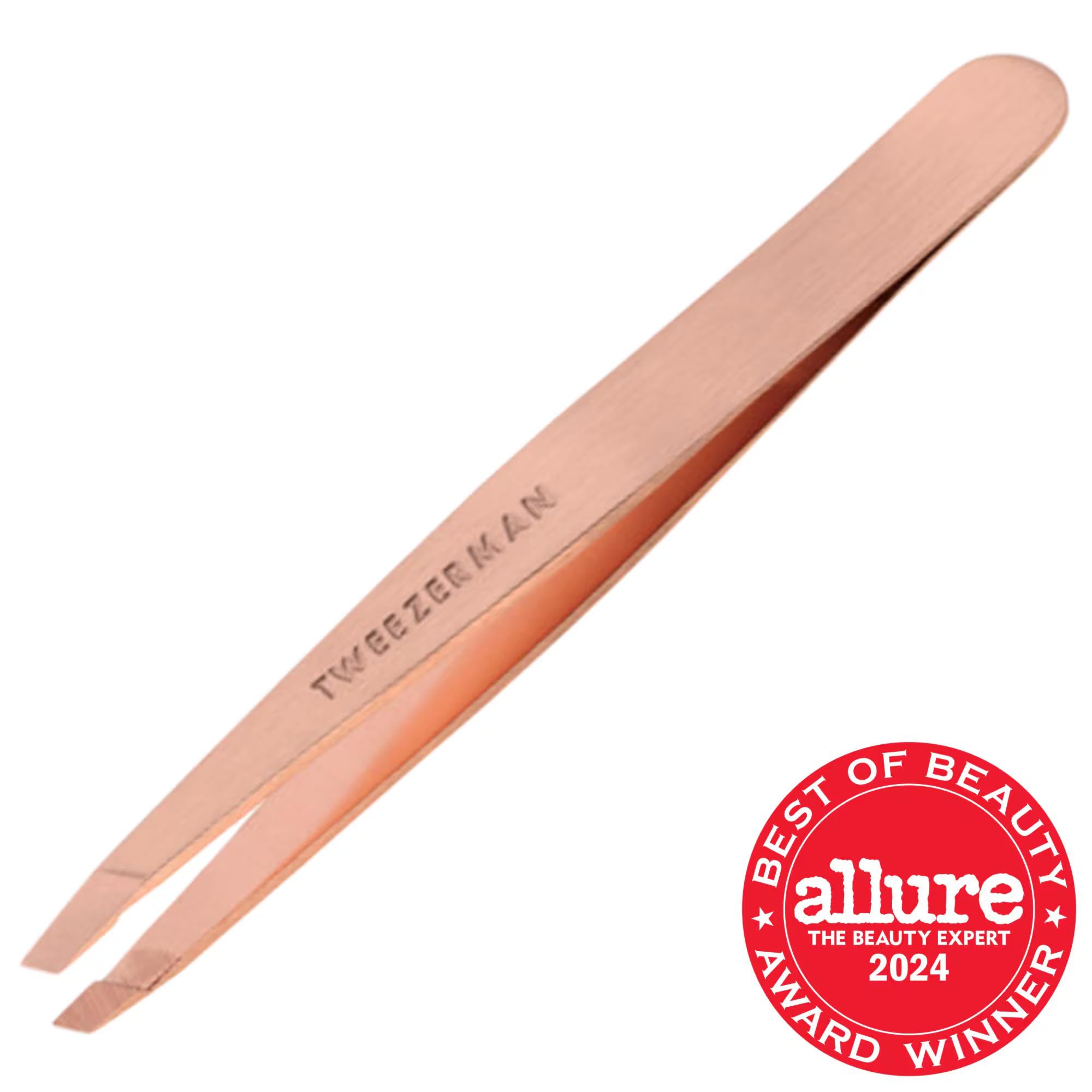 Rose Gold Precision Slant Eyebrow Tweezer - Professional Brow Shaping Tool for Perfect Arches Rose Gold Slant Tweezer - Precision Eyebrow Shaping Tool slant tweezer, eyebrow tweezer, precision tweezer, professional tweezer, brow shaping tool, best eyebrow tweezer, rose gold tweezer, angled tweezer, beauty tool, eyebrow shaping, hair removal, grooming, beauty, personal care, eyebrow maintenance, stainless steel, slant tip, gifts for her, beauty essentials, makeup tools, beauty tools, tweezers, eyebrow shaper