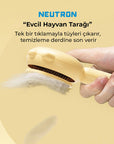 Neutron Pet Grooming Tool - Adjustable Comb for Cats & Dogs, Ergonomic Handle, Easy Hair Collection Neutron Pet Grooming Tool - Adjustable Comb for Cats & Dogs pet grooming tool, cat and dog brush, shedding tool, adjustable pet comb, ergonomic pet grooming, pet care, grooming accessories, pet grooming products, cat grooming, dog grooming, shedding solution, pet hair removal