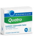 Quatro Magnesium Quatro 32 Chewable Tablets - Magnesium for Dietary Needs, Relieves Deficiency, Easy to Consume - image 3