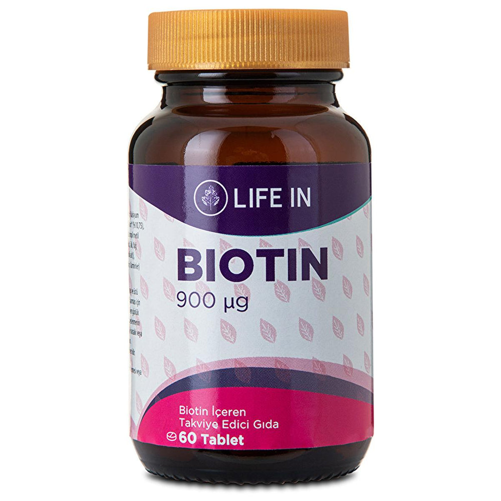 Life In Biotin Tablet - Dietary Supplement for Adults and Children Over 11 Years - Biotin Supplement in Tablet Form - view 2