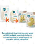 Balmy Baby Bath Sponge - Soft, Natural, and Hypoallergenic for Sensitive Skin - view 6