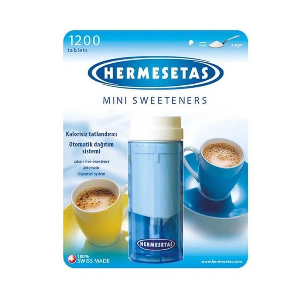Hermesetas Sugar Substitute Tablets 1200 Count - Calorie-Free Sweetener for Diets Hermesetas Sugar Substitute 1200 Tablets - Calorie-Free sugar substitute, saccharin sodium, low-calorie sweetener, dietary sugar alternative, calorie-free sweetening tablets, Hermesetas, sugar free, diet, diabetes, weight management, healthy lifestyle, low sodium, cooking sweetener, beverage sweetener