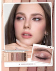 Sheglam Mauve Mood Essence Nude 9-Color Eyeshadow Palette