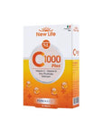 New Life Vitamin C-1000 Plus Dietary Supplement for Immune System Support - 30 Capsules New Life Vitamin C-1000 Plus Immune Support Supplement Dietary Supplement, Vitamin C Supplement, Vitamin D Supplement, Zinc Supplement, Selenium Supplement, Immune System Support, Health Supplement, Vitamin C, Vitamin D, Zinc Picolinate, Selenium, Citrus Bioflavonoids, Health and Wellness, Immune Health, Dietary Support