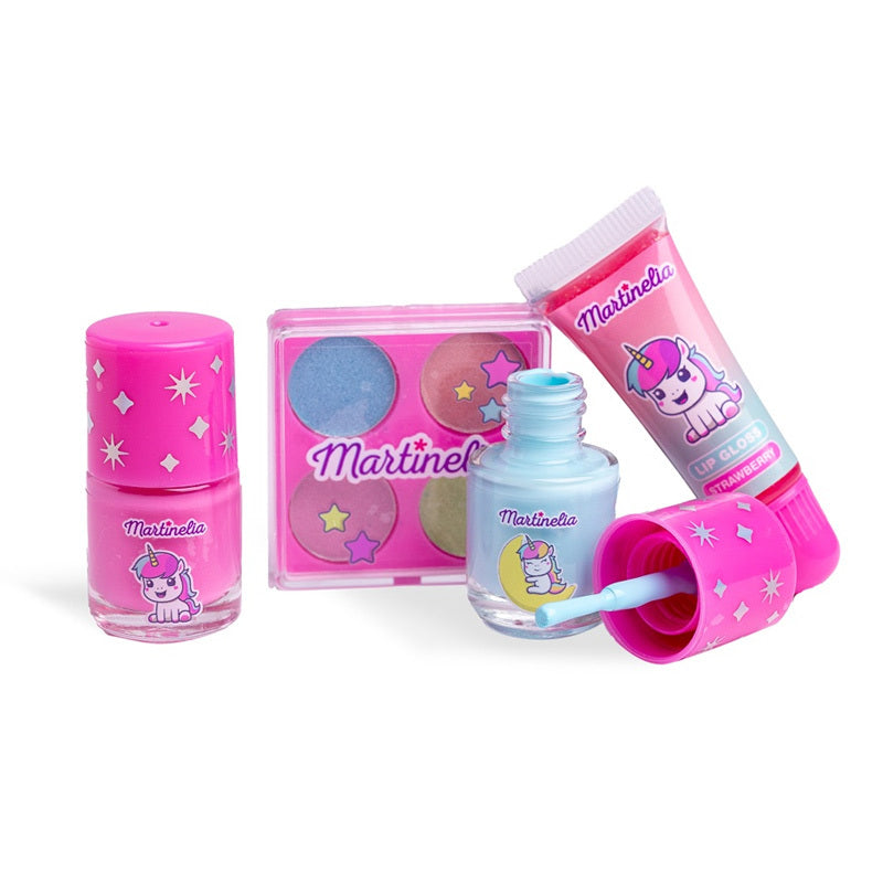 Martinelia Little Unicorn Complete Makeup Set for Kids