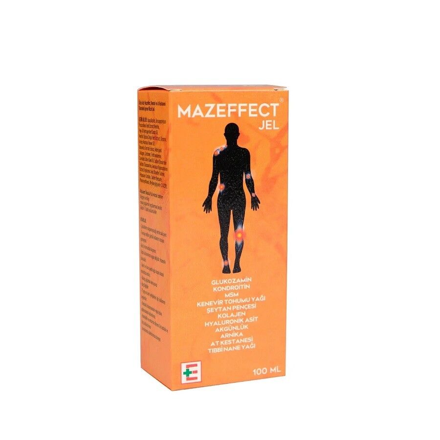 Empati Pharma Mazeffect Gel Soothing Joint & Muscle Care 3 x 100 ml (Pack of 3)