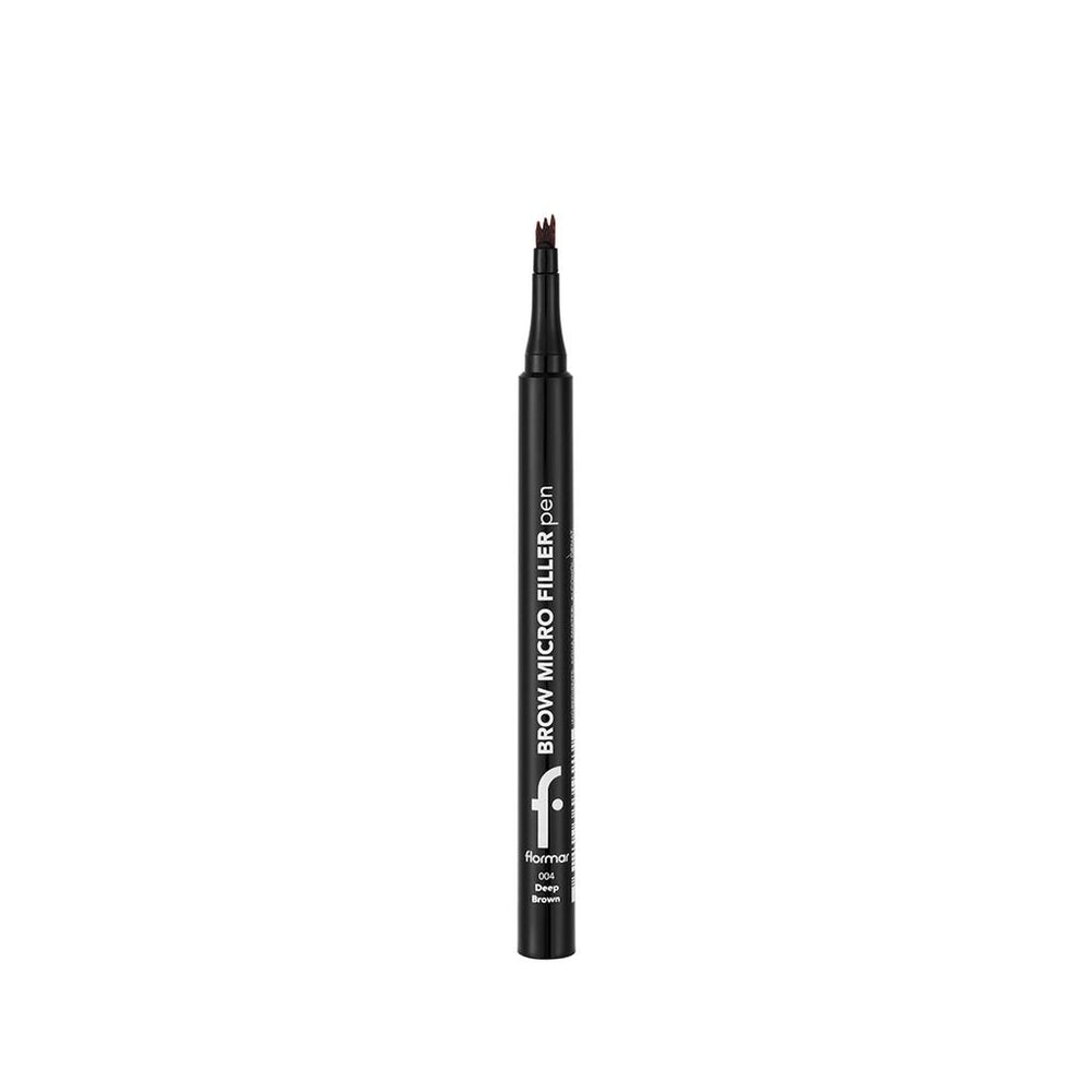 Flormar Brow Micro Filler Comb-Tip Eyebrow Pen 04 Deep Brown