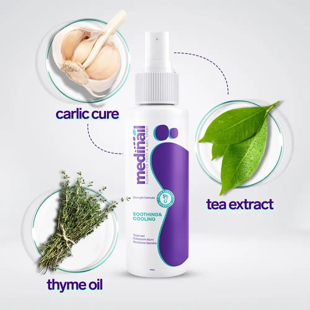 Medinail Nail Repair Spray Advanced Foot and Nail Spray Hand