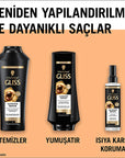 Gliss Ultimate Repair: Keratin Hair Repair Treatment & Heat Protectant Spray for Damaged, Dry Hair - Detangler & Split End Repair Gliss Ultimate Repair: Hair Repair, Heat Protectant | Radiant Hair hair repair treatment, damaged hair serum, heat protectant spray, hair detangler, keratin hair treatment, black pearl hair essence, dry hair repair, split end repair, hair treatment, damaged hair, dry hair, heat protection, detangling, keratin, black pearl, shine, radiance, hair care, hair health, hair styling, wo
