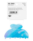 Eklips Blue Gradient Claw Clip for Secure Hair Styling
