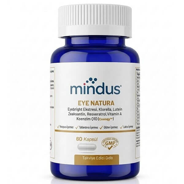 Mindus Eye Natura Dietary Supplement 60 Capsules