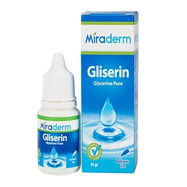 Miraderm Glycerin Dropper for Skin Hydration 35 ml