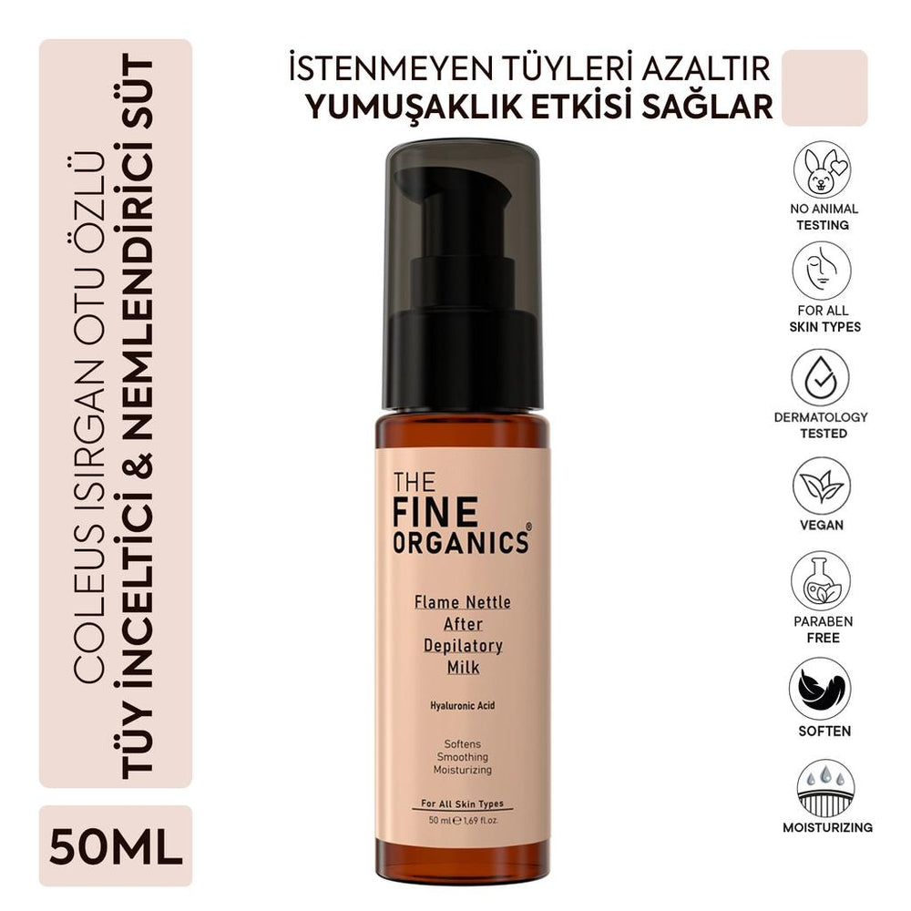 The Fine Organics Nettle Hair Minimizing Body Milk 50 ml