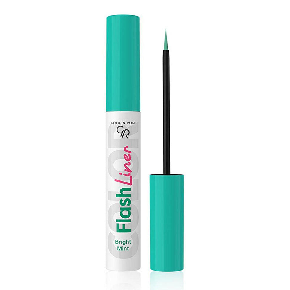 Golden Rose Flash Liner: Bright Mint, Pigmented Colored Eyeliner for Long-Lasting, Vibrant, Easy Eye Makeup Golden Rose Bright Mint Eyeliner: Vibrant, Long-Lasting Color colored eyeliner, pigmented eyeliner, long lasting eyeliner, easy to apply eyeliner, vibrant eyeliner, golden rose eyeliner, bright mint eyeliner, flash liner, eye makeup, colorful eye makeup, eyeliner, vibrant eye makeup, trendy makeup, high-pigment eyeliner, smudge-proof eyeliner, precise eyeliner, beginner-friendly eyeliner, easy makeup