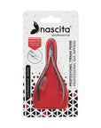 Nascita Nail Care Tool - 4mm Blunt-Tipped Cuticle Pusher for Precise Nail Grooming - Hair Accessories