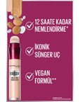Maybelline Instant Anti Age Eraser Concealer - High Coverage, Anti-Aging, Brightening Under-Eye Coverage Maybelline Instant Anti Age Eraser Concealer - Anti-Aging Coverage Concealer, Anti-aging concealer, Maybelline Instant Anti Age Eraser, Under-eye concealer, High coverage concealer, Makeup, Cosmetics, Beauty products, Skincare, Dark circle concealer, Fine line concealer, Brightening concealer, Goji berry extract, Instant Anti Age Eraser formula
