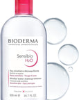 Bioderma Sensibio H2O: Gentle Micellar Cleansing Water - Soothes & Removes Makeup, Perfect for Sensitive Skin (500ml) Bioderma Sensibio H2O: Micellar Water for Sensitive Skin micellar water, sensitive skin cleanser, makeup remover, no rinse cleanser, Bioderma Sensibio H2O, gentle face cleanser, eye makeup remover, cleansing water for sensitive skin, micellar cleansing water, sensitive skin, normal skin, combination skin, no-rinse formula, cucumber extract, soothing, refreshing, makeup removal, face cleanser