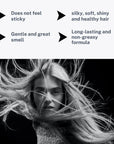 Morfose Milk Therapy Hair Detangler Spray for Women Leave in