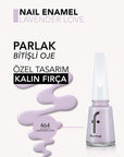 Flormar Nail Enamel Yoğun Pigmentli Oje 464 Lavender Love - Long-Lasting Nail Color with Care Ingredients Flormar Nail Enamel - Long Lasting & Healthy Nails nail enamel, nail polish, long-lasting nail color, nail care polish, Flormar Nail Enamel, Yoğun Pigmentli Oje, lavender love, 464, nail health, cosmetics, beauty products, nail care, vibrant nail color, durable nail polish