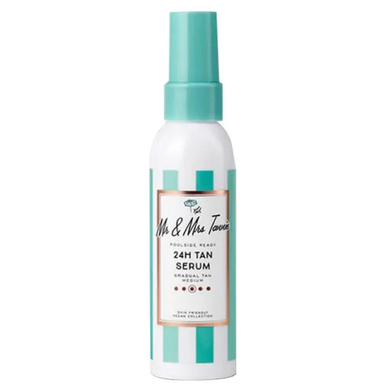 Mr-Mrs Tannie Self-Tanning Serum - 24 Hour Bronzing Effect, Moisturizing Skincare with Hyaluronic Acid & Aloe Vera