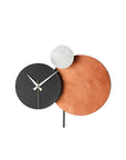 Muyika Handmade Metal Wall Clock - Silent Mechanism, Custom Painted, 18.90 x 17.32 inches Muyika Handmade Metal Wall Clock - Silent, Custom Painted handmade wall clock, metal wall clock, silent wall clock, decorative wall clock, custom painted clock, home decor, unique decorative pieces, silent mechanism, metal construction, handmade products, living room decor, bedroom decor, office decor, artisanal home decor
