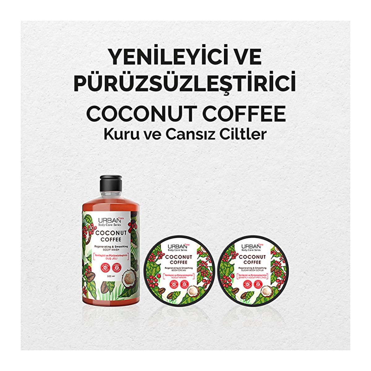 Urban Care Coconut Coffee Body Cream 200ml - Moisturizing Shea Butter Enriched Body Cream for Dry Skin Urban Care Coconut Coffee Body Cream - Natural Moisturizer body cream, coconut body cream, shea butter body cream, moisturizing body cream, natural skincare, dry skin solution, hydration, skin elasticity, nourishing body cream, coconut extract, shea butter, non-greasy, natural ingredients, skincare, beauty, wellness