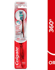 Colgate 360 Advanced Optic White Toothbrush - Whiter Teeth, Tongue & Cheek Cleaner, Medium Bristles, Plaque Removal Colgate Optic White Toothbrush: Whiter Teeth & Fresh Breath Colgate toothbrush, optic white toothbrush, teeth whitening toothbrush, tongue cleaner toothbrush, medium bristle toothbrush, 360 toothbrush, oral hygiene toothbrush, plaque removal toothbrush, toothbrush, teeth whitening, oral hygiene, plaque removal, fresh breath, manual toothbrush, medium toothbrush, Colgate, dental care, whiter te