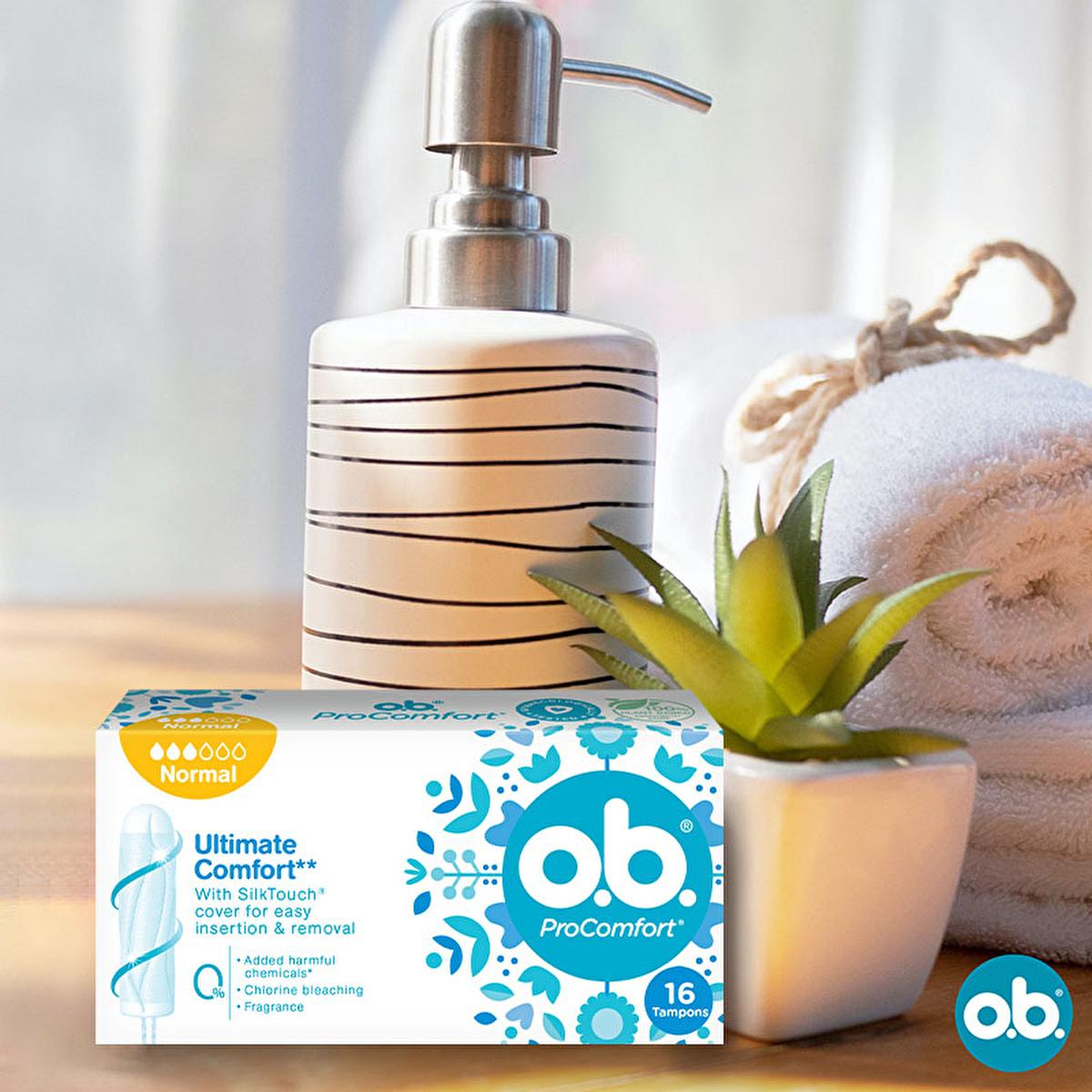 o.b. ProComfort Normal Tampons 16 Count, o.b. tampons for comfortable menstrual protection o.b. ProComfort Normal Tampons - Comfortable and Reliable for Women | 16 Pack o.b. ProComfort Normal Tampons - Reliable Protection ob-tampons, procomfort, women-health, menstrual-products, feminine-care, normal-flow, tampons, comfortable-protection, hygiene, ai-generated