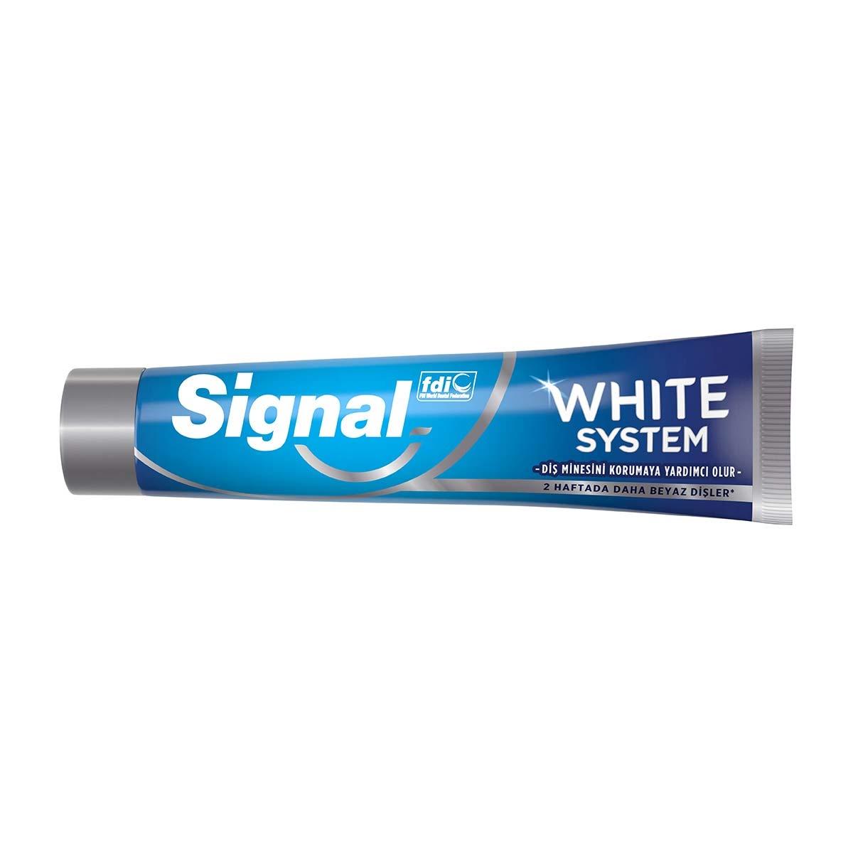 Signal White System Original Whitening Toothpaste - Natural Whitening Ingredients, Gentle on Teeth & Gums - 2.54 fl oz Signal White System Original Whitening Toothpaste - Natural Ingredients teeth whitening toothpaste, Signal White System Original, whitening toothpaste, oral care products, natural whitening ingredients toothpaste, teeth whitening, oral care, natural ingredients, gentle toothpaste, smile confidence, dental care, toothpaste for sensitive teeth