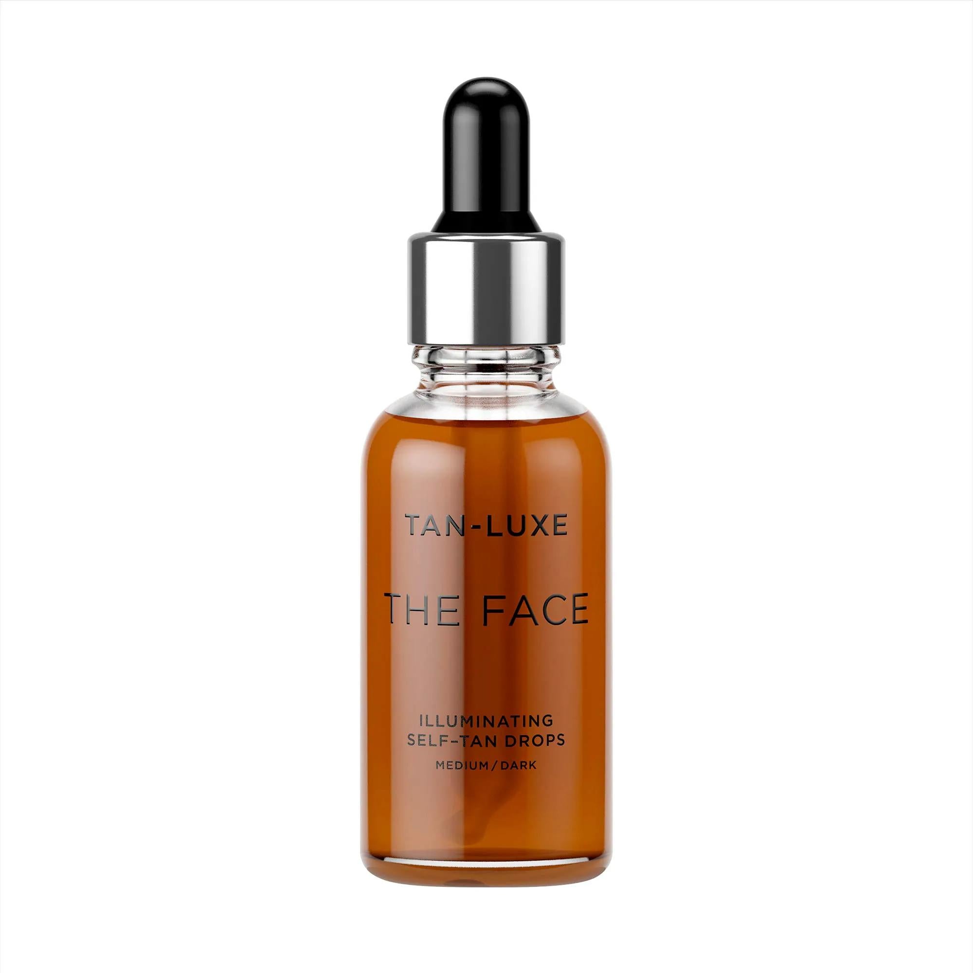 THE FACE Illuminating Self-Tan Drops - Customizable Self-Tanning Face Solution, Cruelty-Free & Toxin-Free Skincare for Natural-Looking Tan THE FACE Self-Tan Drops - Customizable, Cruelty-Free Skincare self-tanning drops for face, customizable self-tan, cruelty-free beauty products, toxin-free skincare, natural-looking tan, face self-tanning solution, skincare for dry skin, skincare for sensitive skin, organic tanning actives, raspberry seed oil, aloe vera, vitamin E, self-tanning concentrate, beauty product