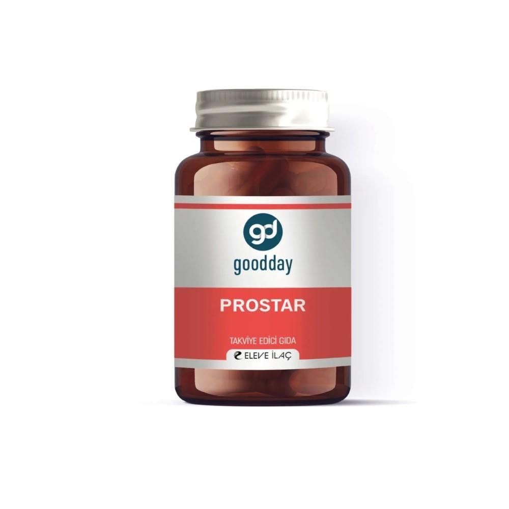 Goodday Prostar Prostate Health Supplement - Supports Prostate Health & Overall Wellness with Saw Palmetto, Lycopene & Vitamin B Complex - 60 Capsules Goodday Prostar Prostate Health Supplement - 60 Capsules Prostate Health Supplement, Herbal Dietary Supplement, Vitamin B Complex Supplement, Saw Palmetto Extract, Lycopene Supplement, Men's Health, Natural Supplements, Dietary Supplements, Health and Wellness, Goodday Prostar